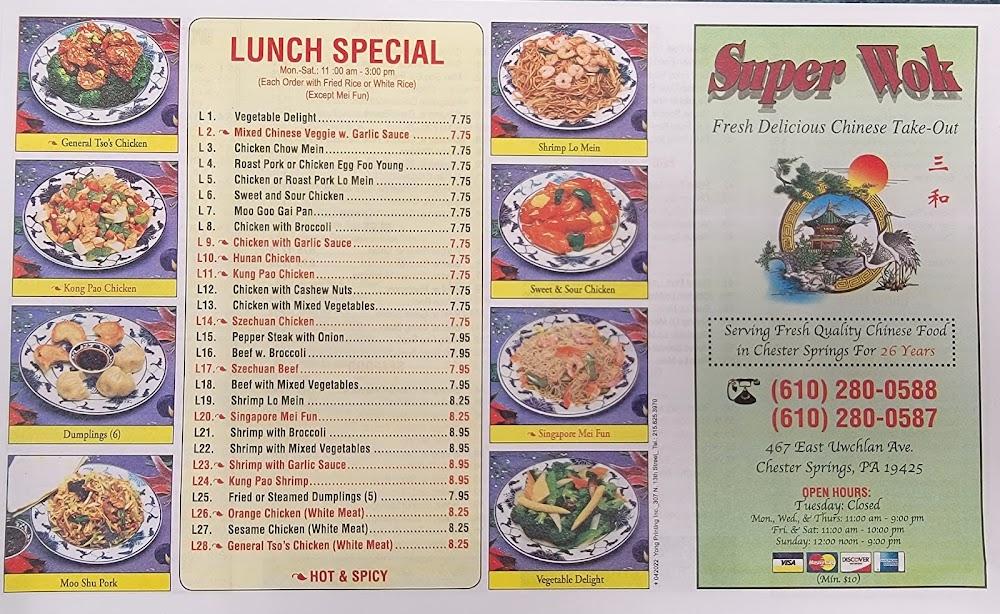 Super Wok Menu image 4